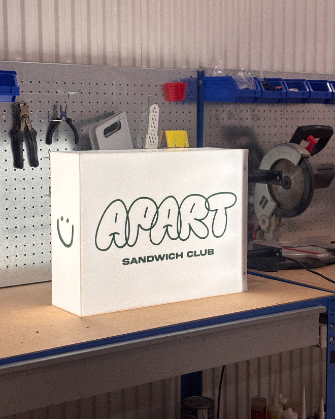 Caixa de Luz Acrílica Personalizada