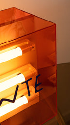 Caixa de luz acrílica