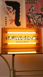 Caixa de luz acrílica