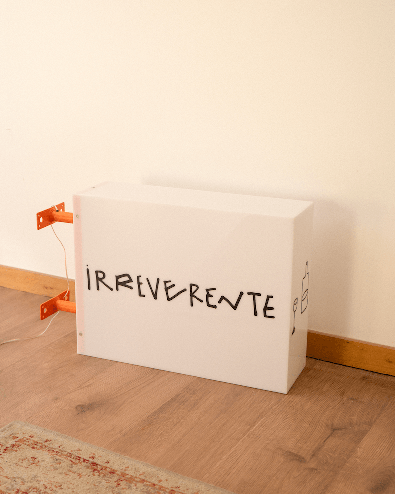 Caixa de luz acrílica