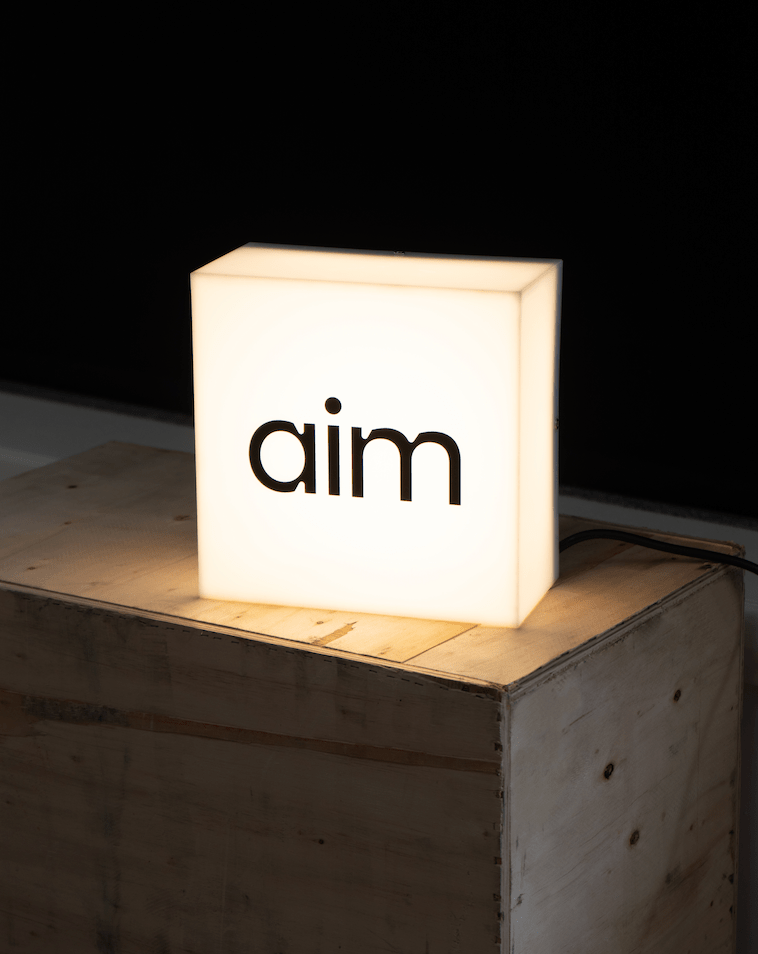 Caixa de luz acrílica