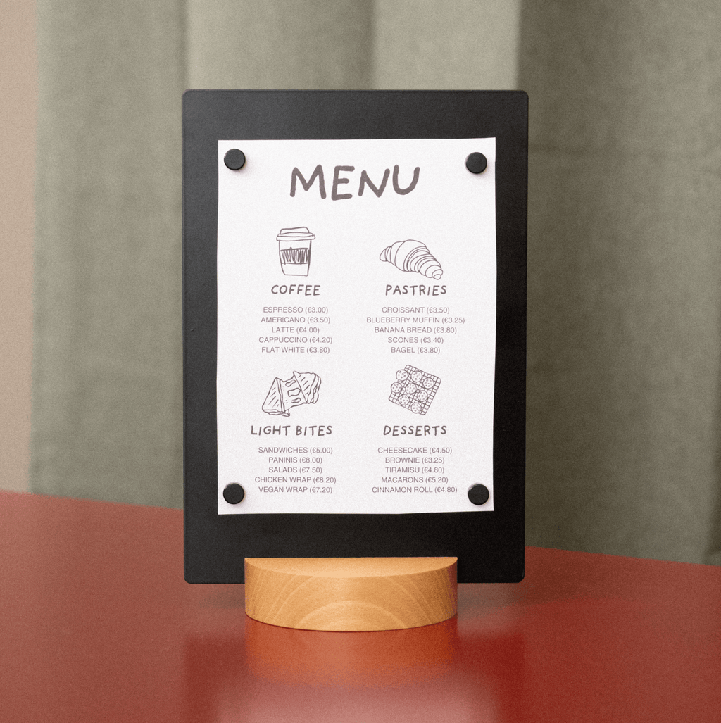 Expositor de Menu