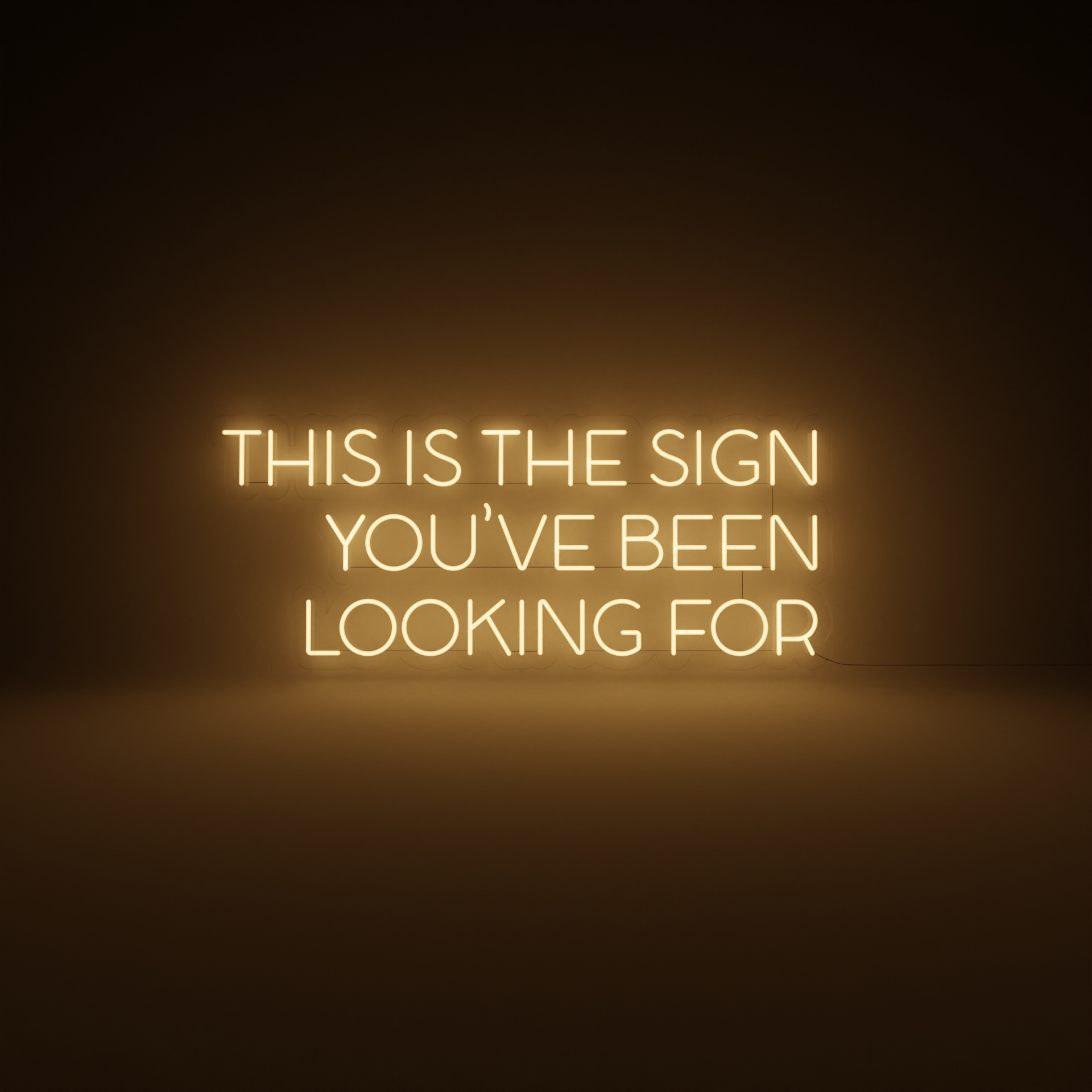 This is the Sign You've Been Looking For