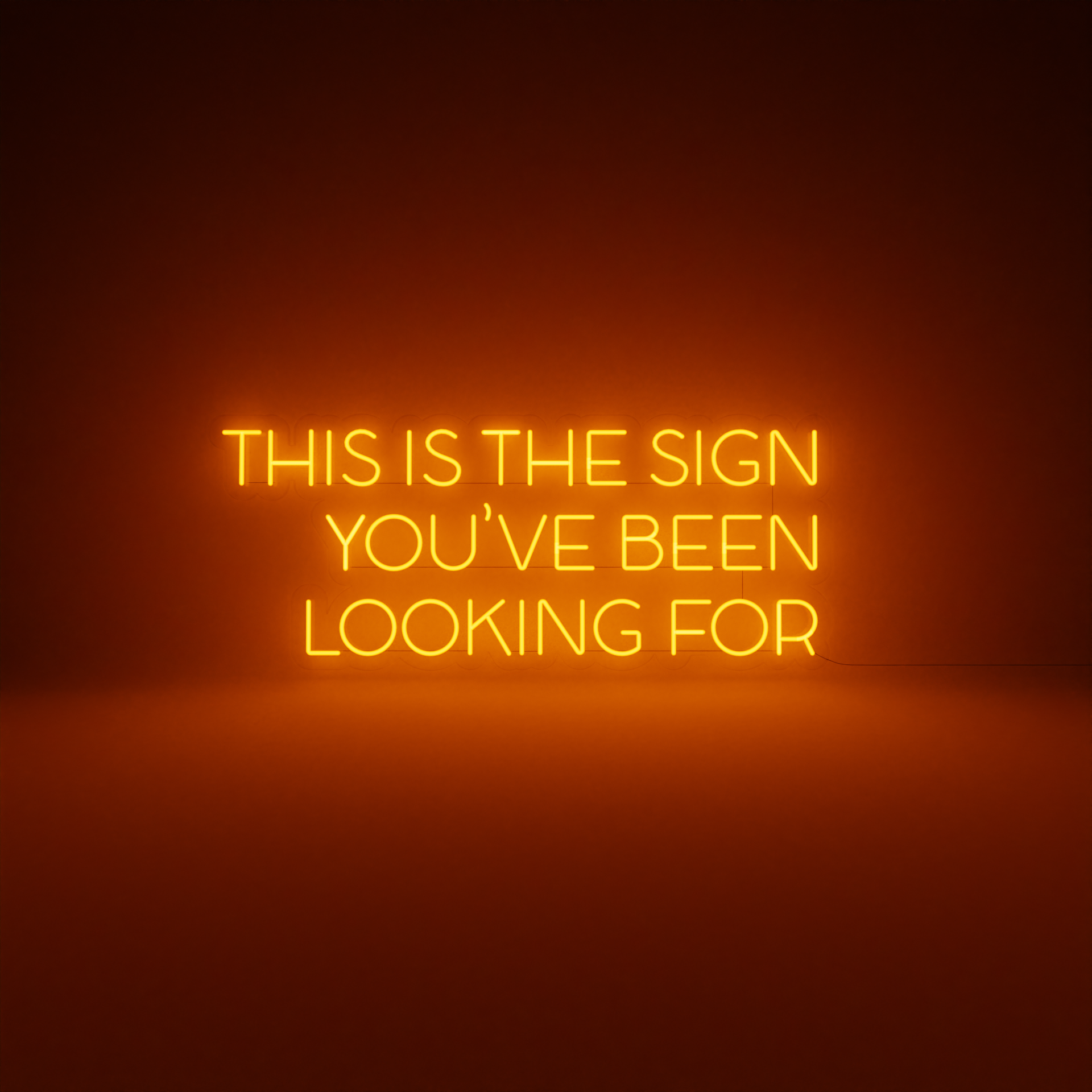 This is the Sign You've Been Looking For