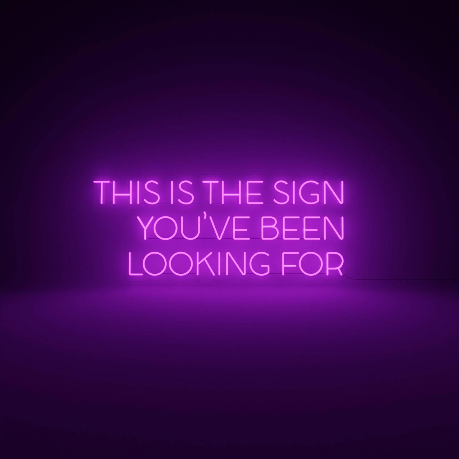 This is the Sign You've Been Looking For