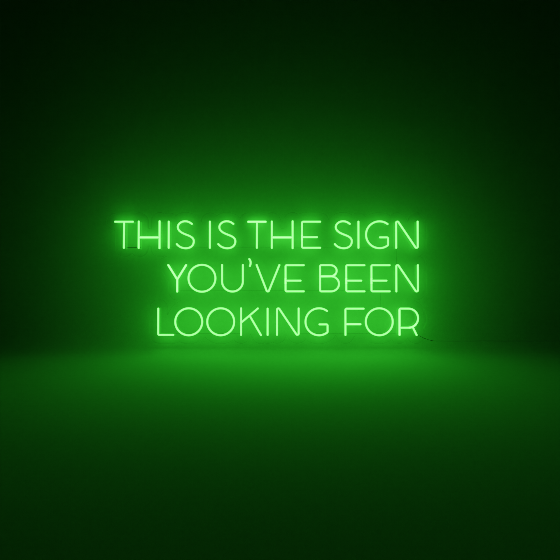 This is the Sign You've Been Looking For
